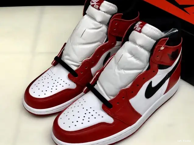 1st Kicks 1 High Jordan Air OG 555088-101 Retro 